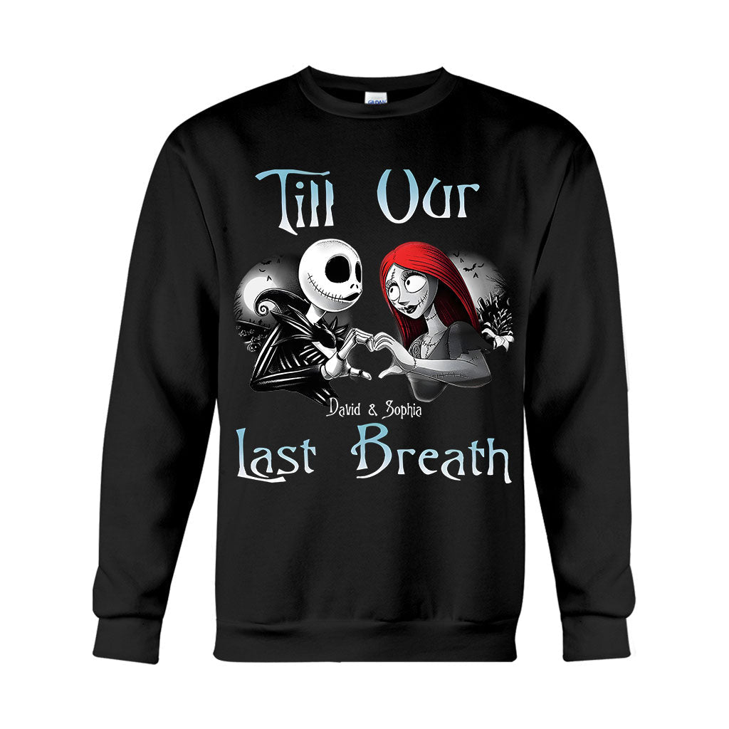From Our First Kiss Till Our Last Breath - Personalized Nightmare T-shirt And Hoodie