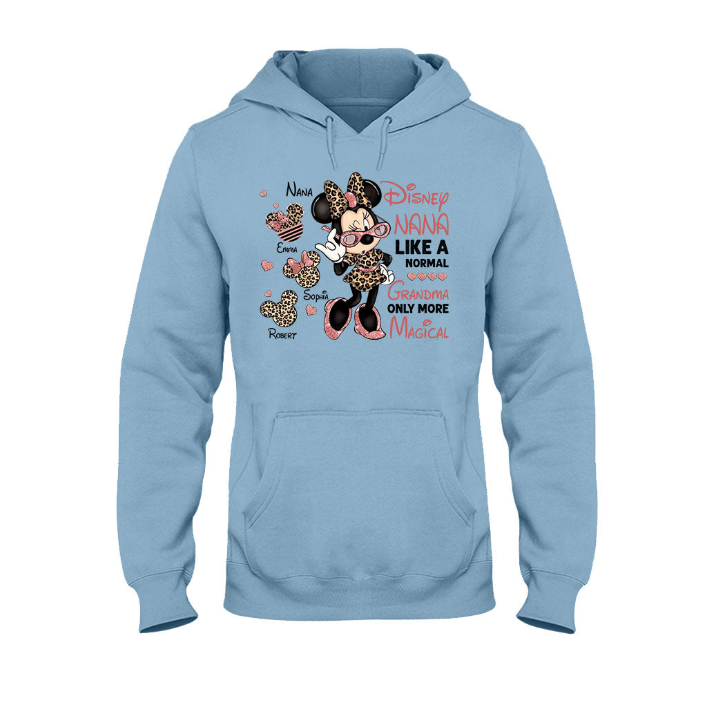 Like A Normal Grandma Only More Magical - Personalized Grandma T-shirt And Hoodie
