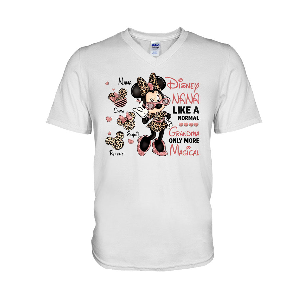 Like A Normal Grandma Only More Magical - Personalized Grandma T-shirt And Hoodie