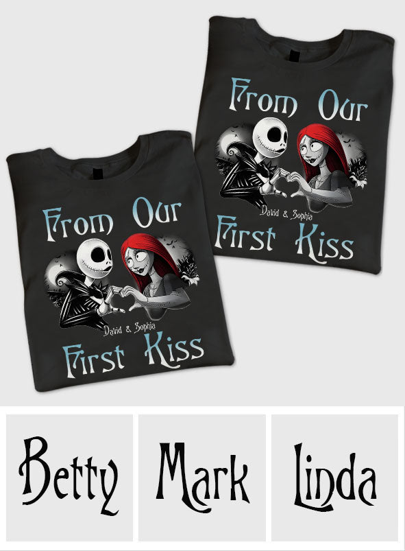 From Our First Kiss Till Our Last Breath - Personalized Nightmare T-shirt And Hoodie