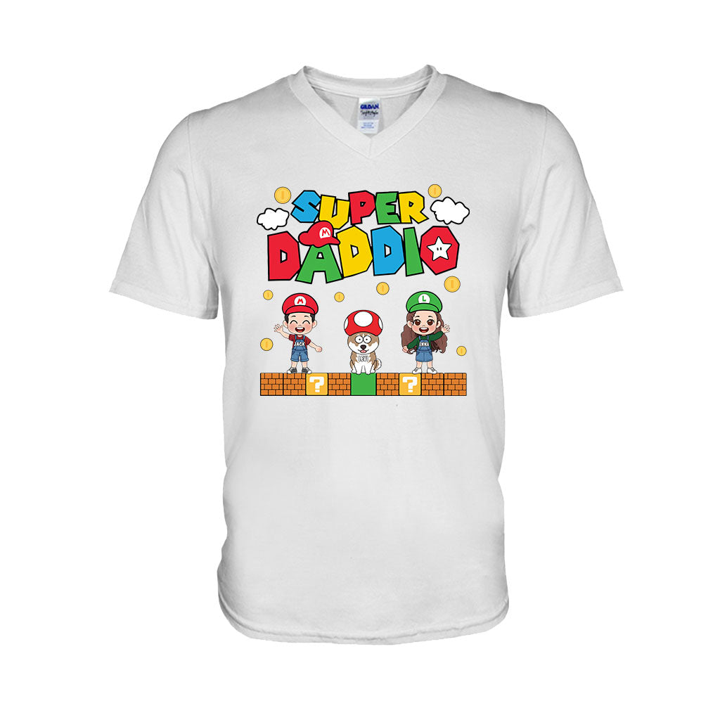 Super Mommy/ Daddy - Personalized Super Plumber T-shirt And Hoodie