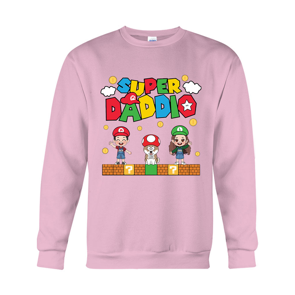 Super Mommy/ Daddy - Personalized Super Plumber T-shirt And Hoodie