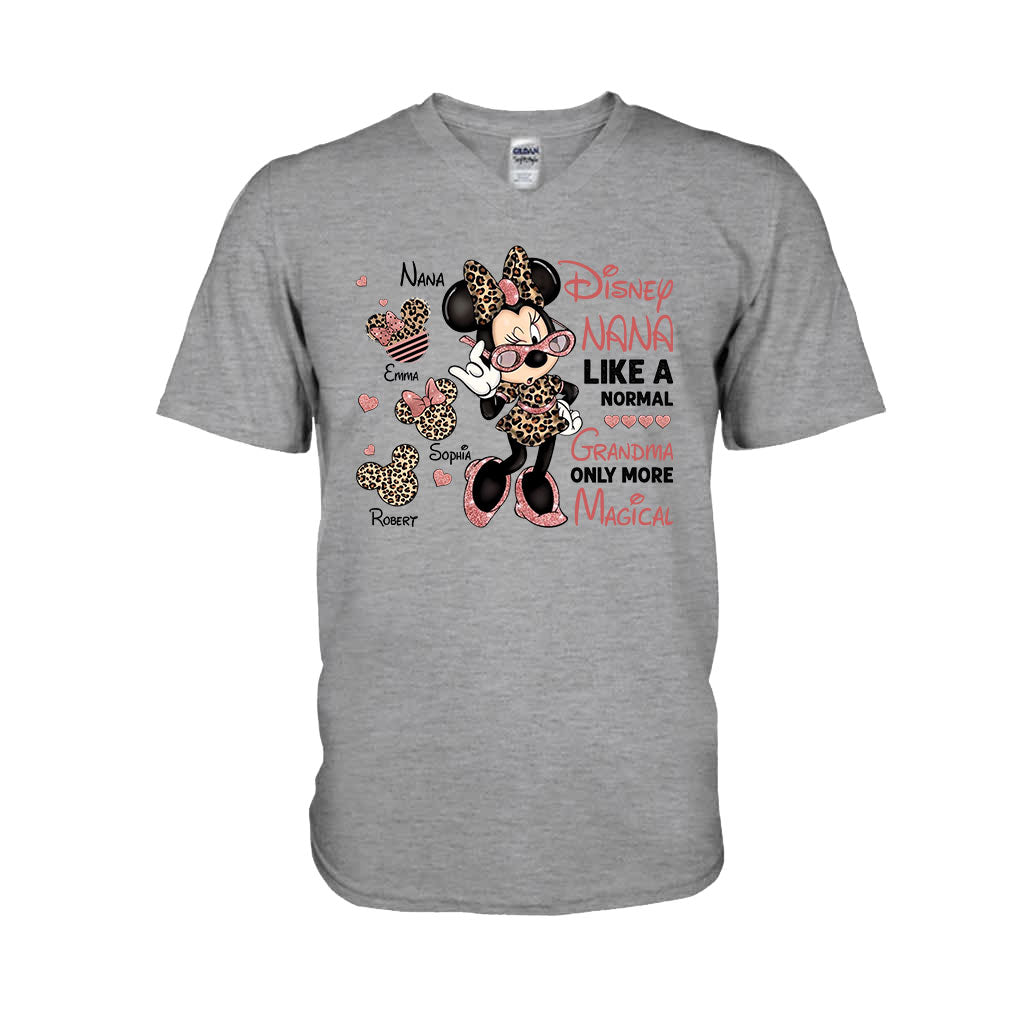 Like A Normal Grandma Only More Magical - Personalized Grandma T-shirt And Hoodie