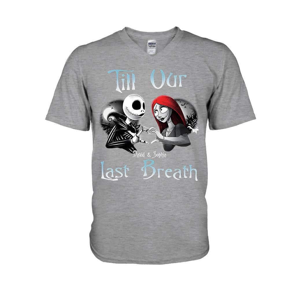 From Our First Kiss Till Our Last Breath - Personalized Nightmare T-shirt And Hoodie
