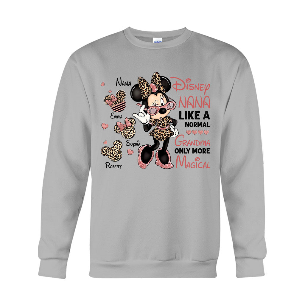 Like A Normal Grandma Only More Magical - Personalized Grandma T-shirt And Hoodie
