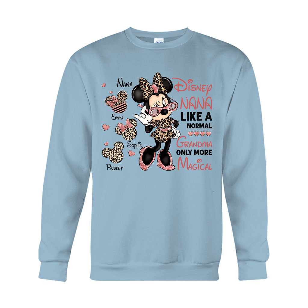 Like A Normal Grandma Only More Magical - Personalized Grandma T-shirt And Hoodie