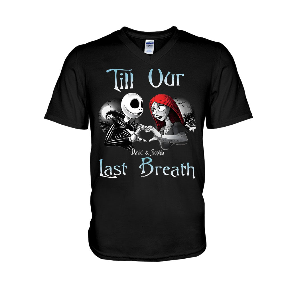 From Our First Kiss Till Our Last Breath - Personalized Nightmare T-shirt And Hoodie