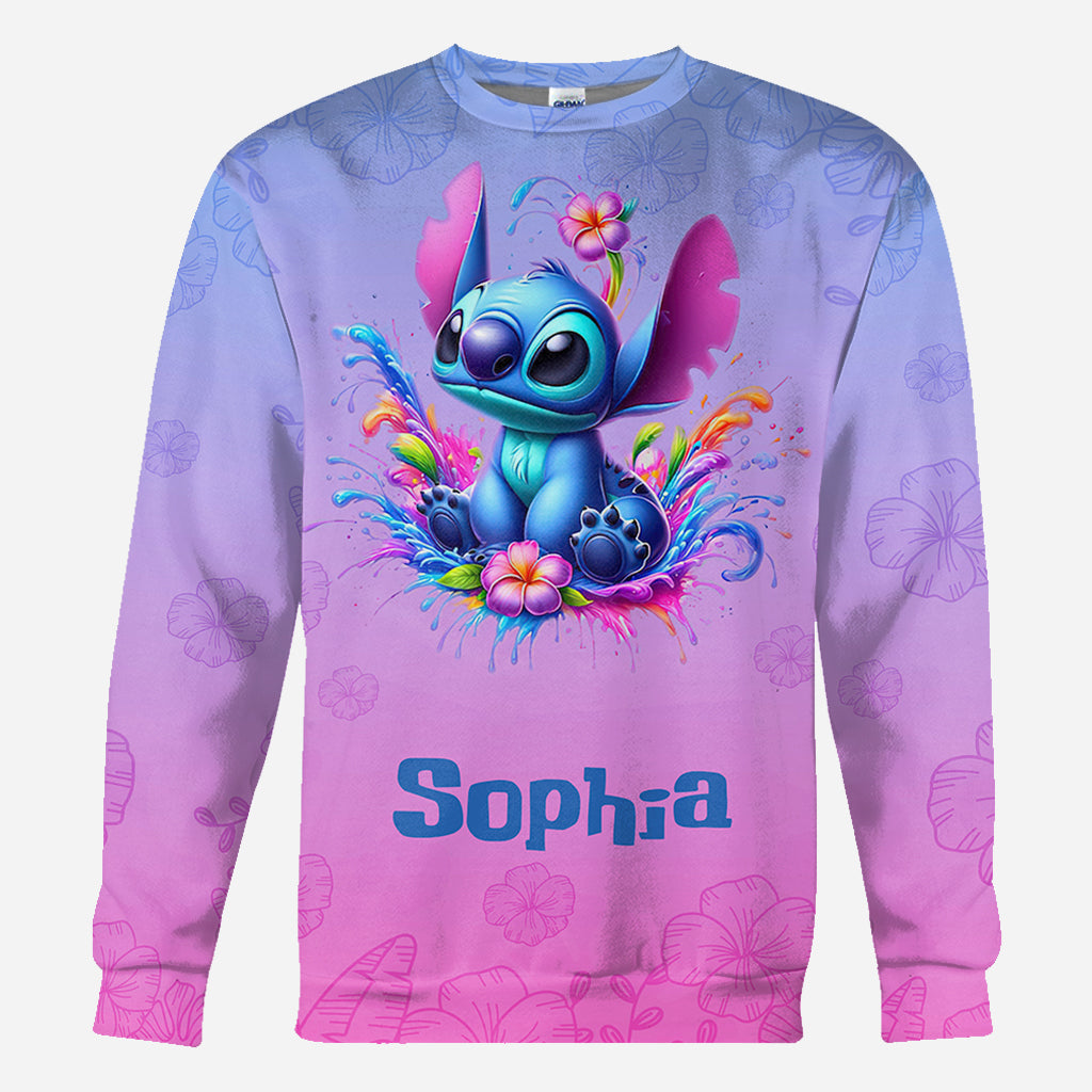 Blue Ohana - Personalized Ohana All Over Shirt