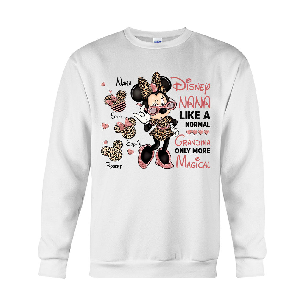 Like A Normal Grandma Only More Magical - Personalized Grandma T-shirt And Hoodie