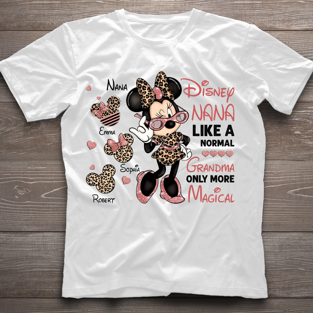 Like A Normal Grandma Only More Magical - Personalized Grandma T-shirt And Hoodie