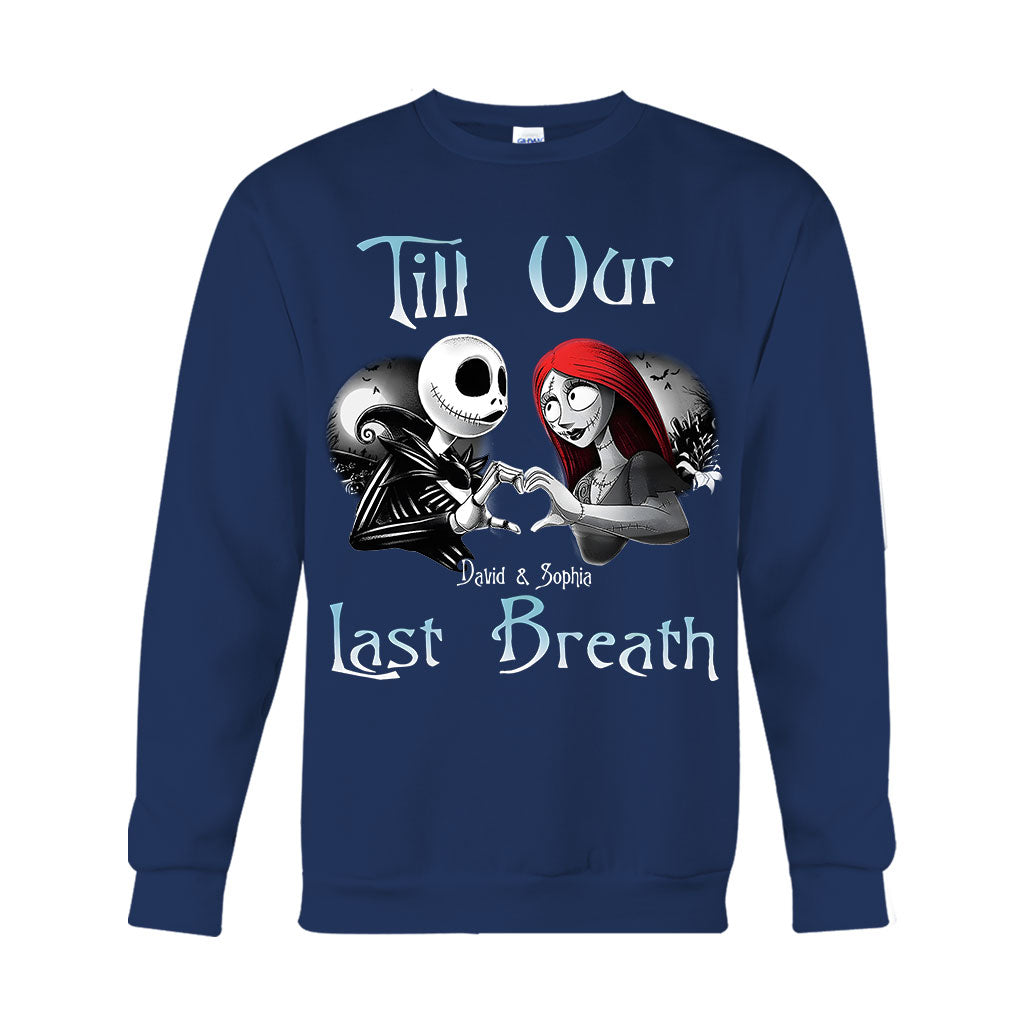 From Our First Kiss Till Our Last Breath - Personalized Nightmare T-shirt And Hoodie