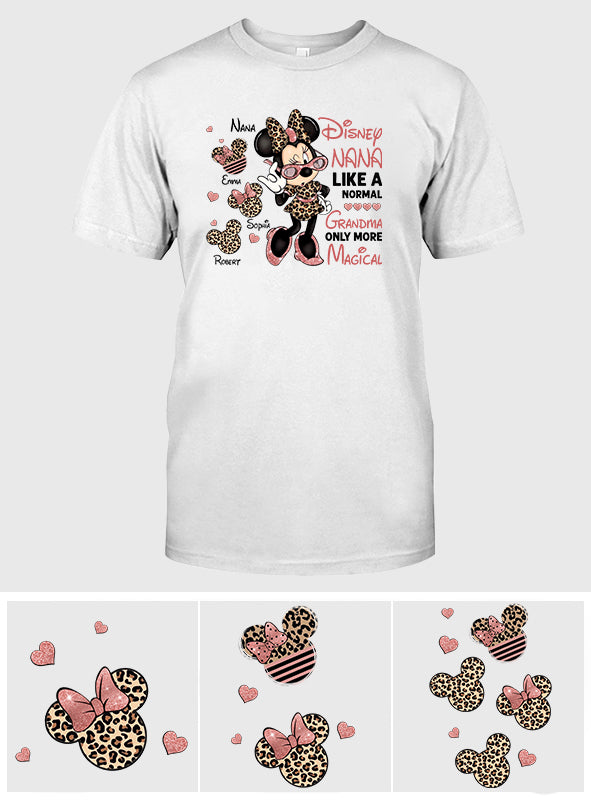 Like A Normal Grandma Only More Magical - Personalized Grandma T-shirt And Hoodie