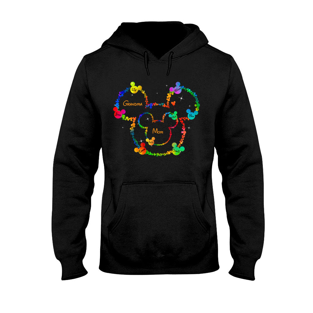 Mom Grandma Love - Personalized Mouse T-shirt And Hoodie
