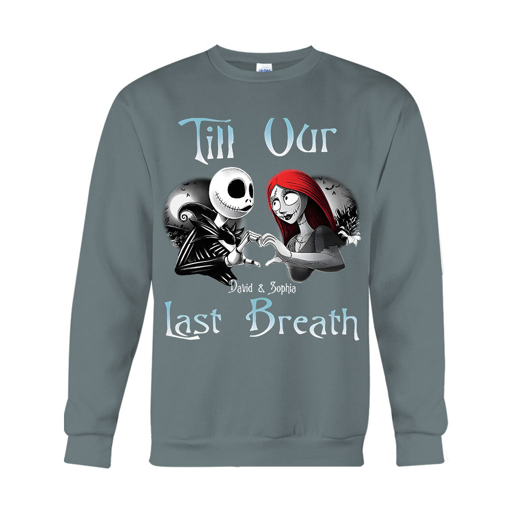 From Our First Kiss Till Our Last Breath - Personalized Nightmare T-shirt And Hoodie
