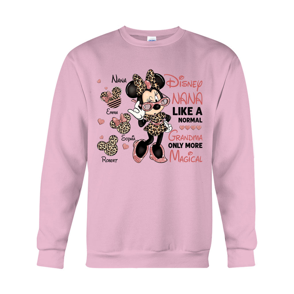 Like A Normal Grandma Only More Magical - Personalized Grandma T-shirt And Hoodie