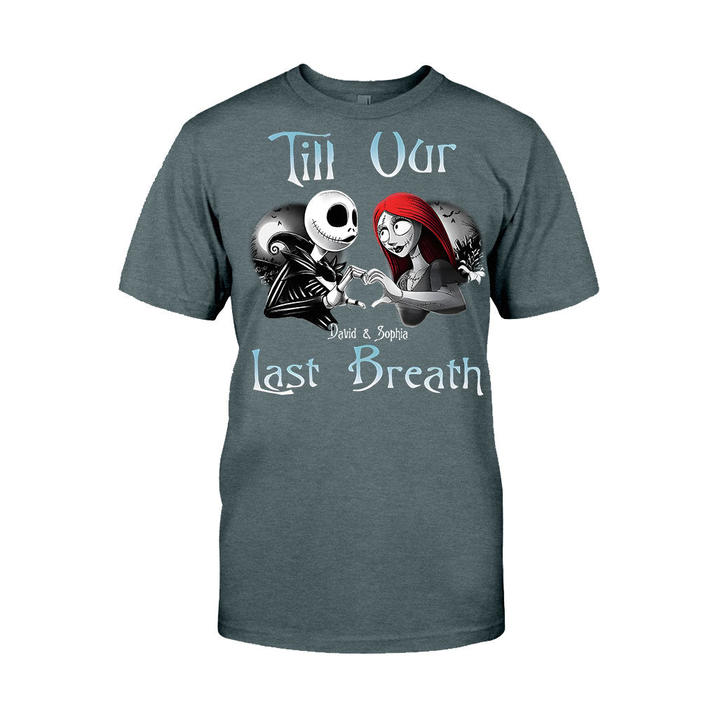 From Our First Kiss Till Our Last Breath - Personalized Nightmare T-shirt And Hoodie