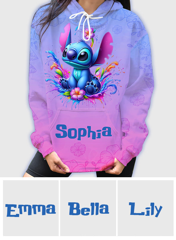 Blue Ohana - Personalized Ohana All Over Shirt