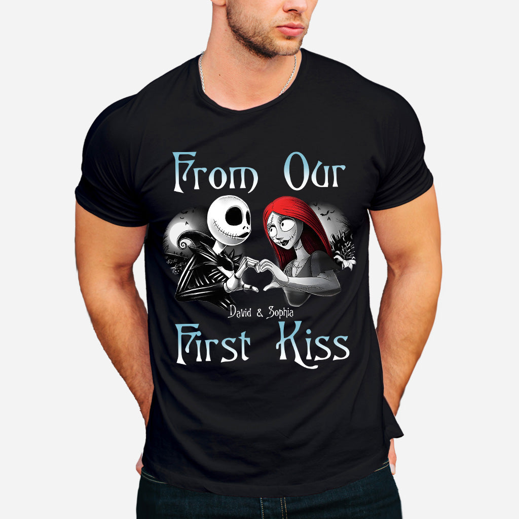 From Our First Kiss Till Our Last Breath - Personalized Nightmare T-shirt And Hoodie