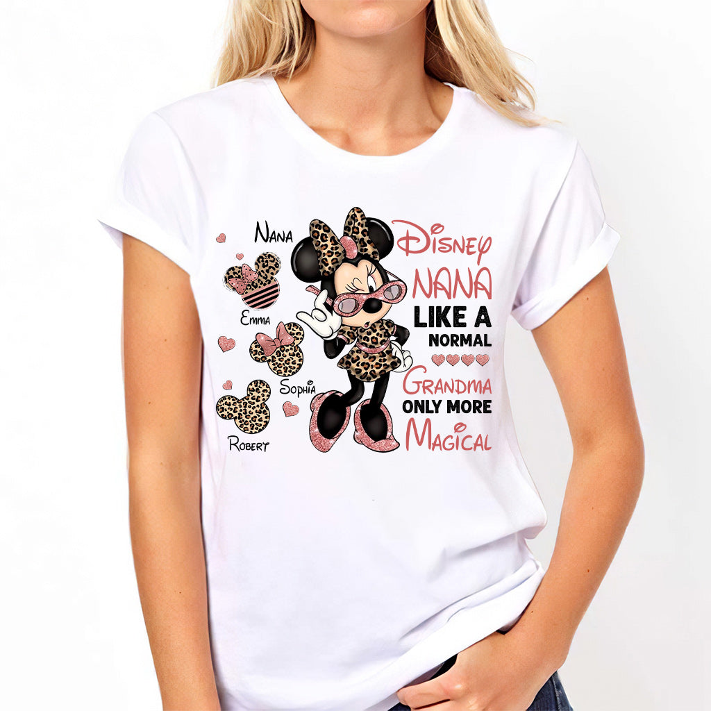 Like A Normal Grandma Only More Magical - Personalized Grandma T-shirt And Hoodie
