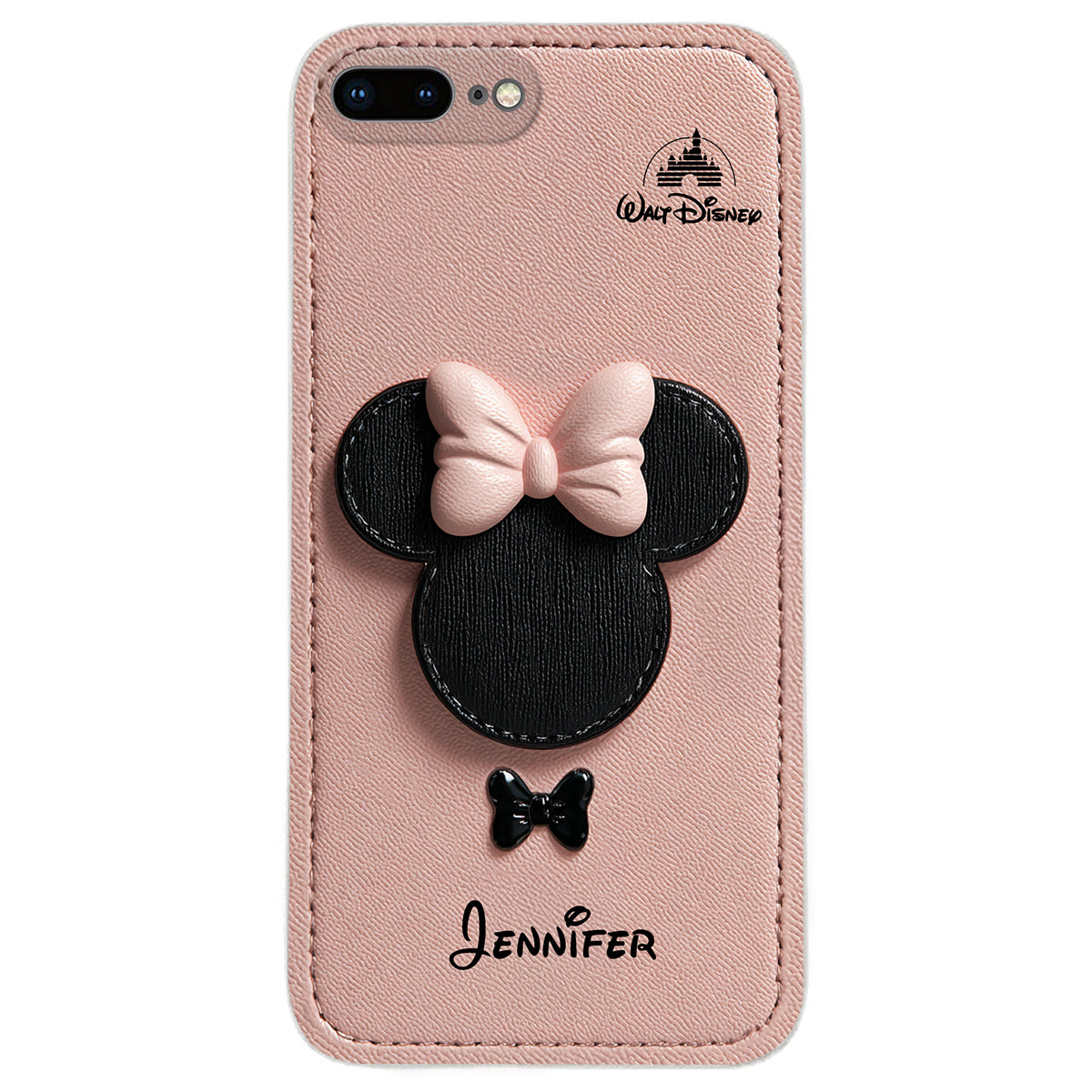 Big Ears Mouse - Personalized Mouse Leather Phone Case