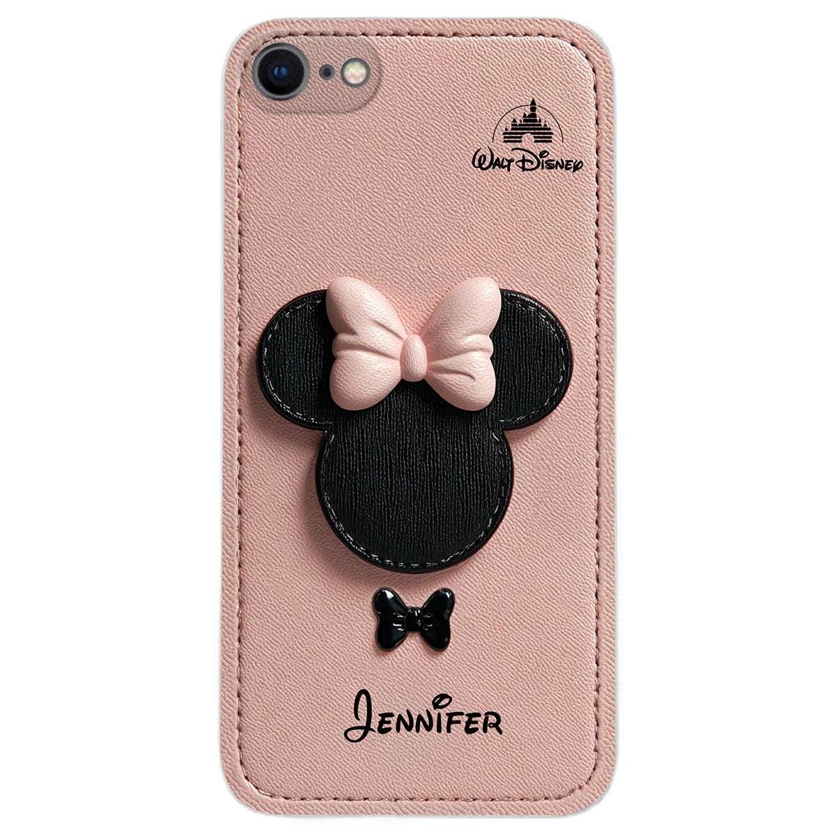 Big Ears Mouse - Personalized Mouse Leather Phone Case