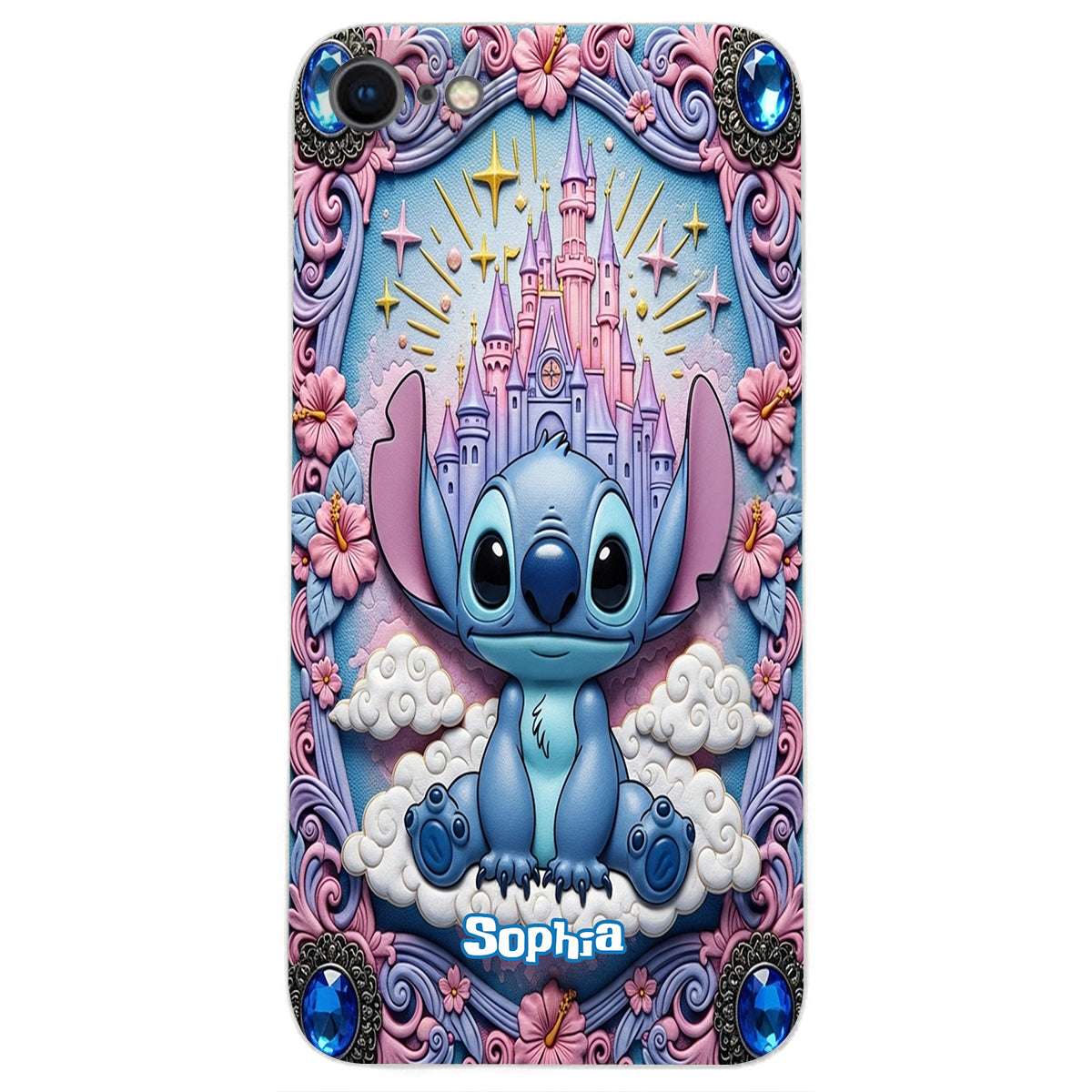 Blue Ohana - Personalized Ohana Leather Phone Case
