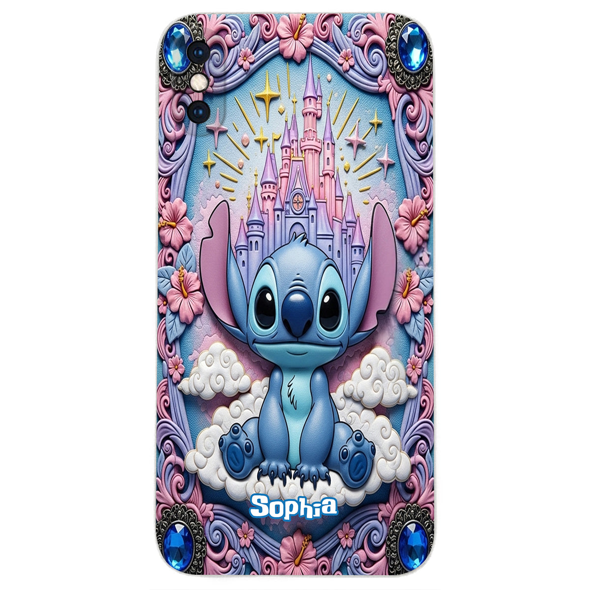 Blue Ohana - Personalized Ohana Leather Phone Case