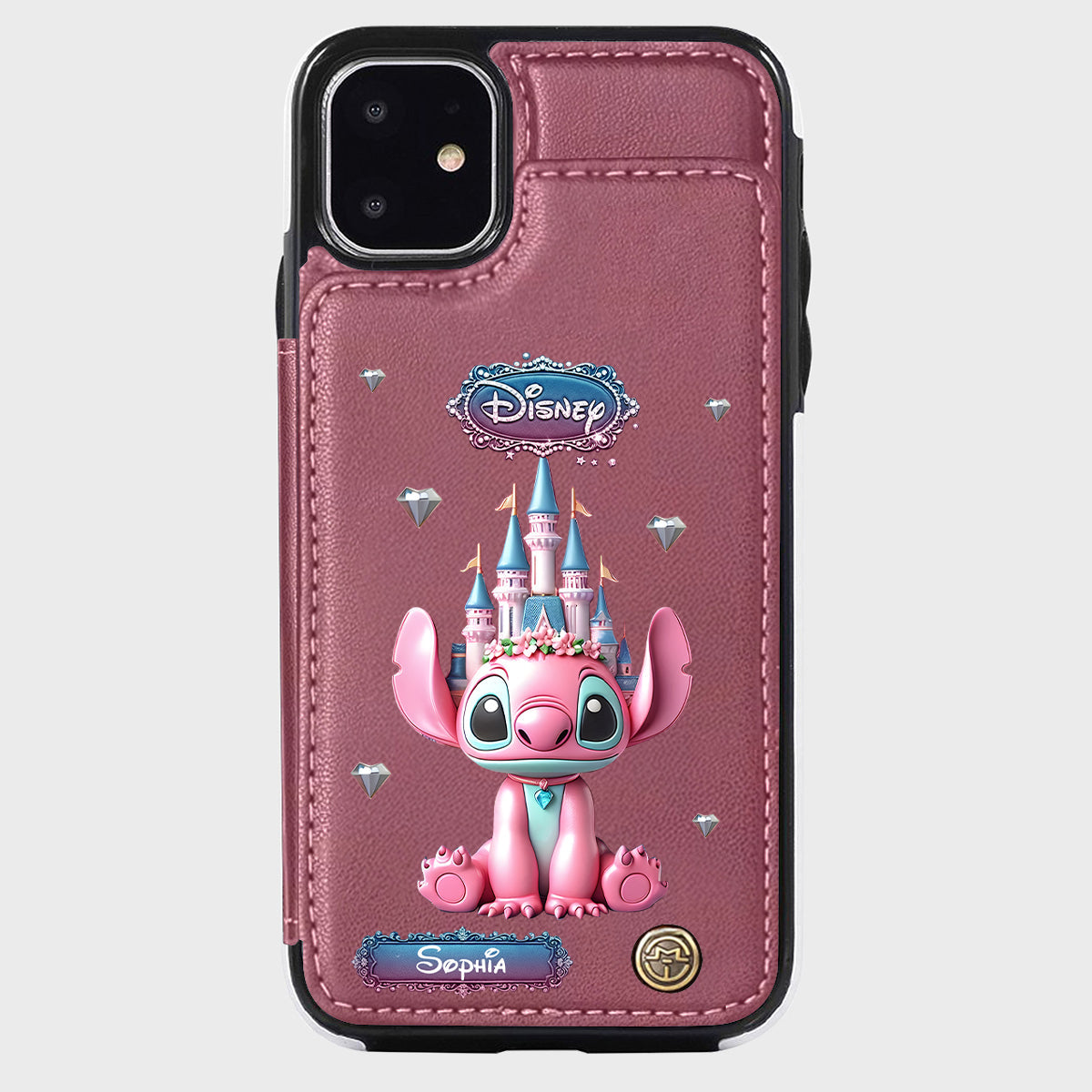 Blue Ohana - Personalized Ohana Wallet Phone Case