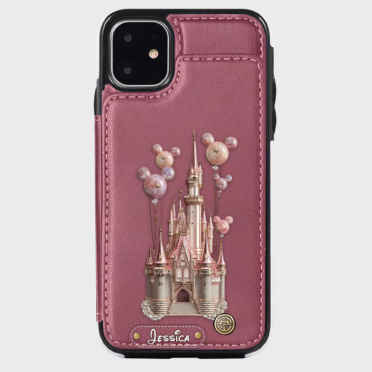 Believe In Magic - Personalized Mouse Wallet Phone Case