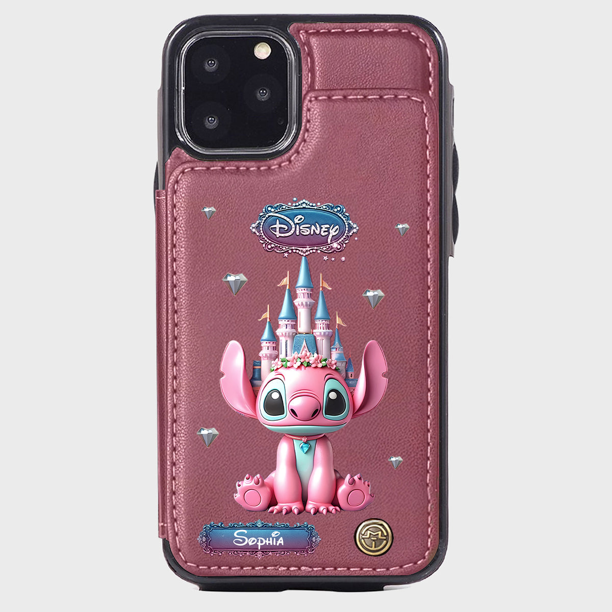 Blue Ohana - Personalized Ohana Wallet Phone Case