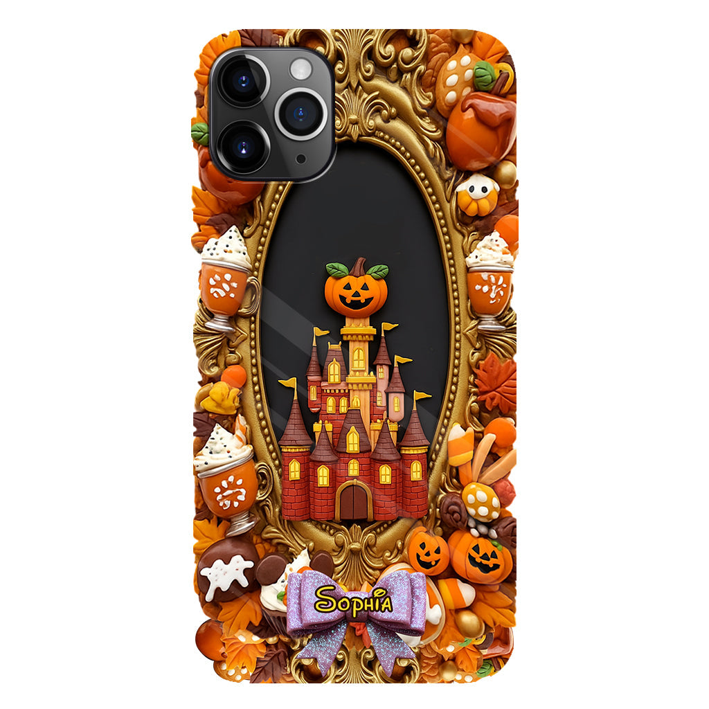 Autumn Castle - Personalized Mouse Full Print Phone Case