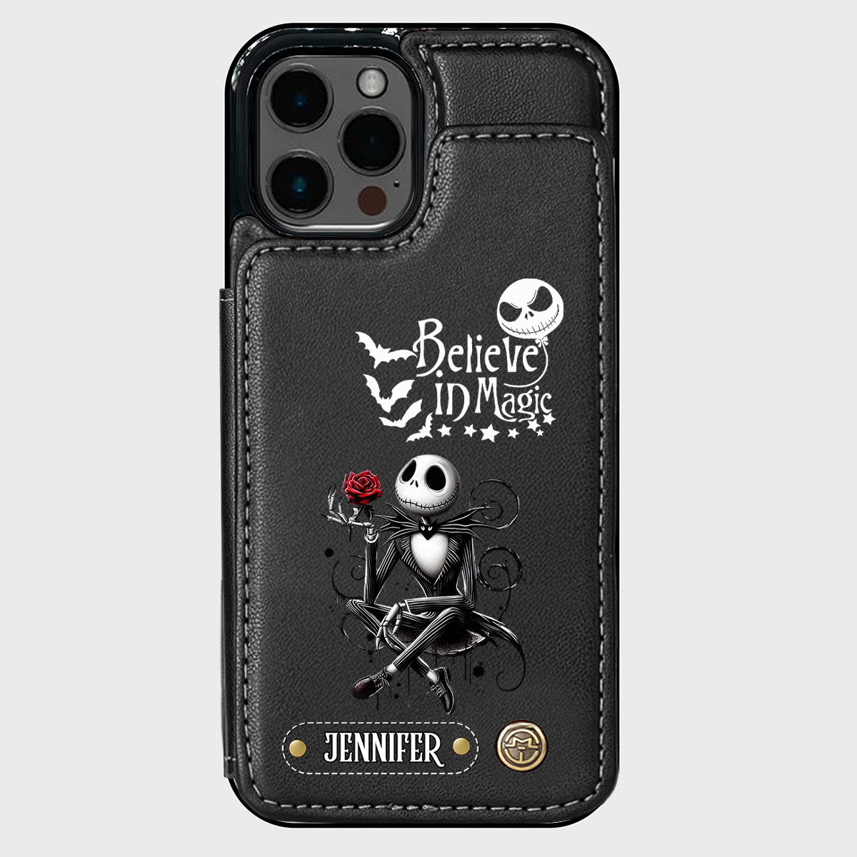 Believe In Magic - Personalized Nightmare Wallet Phone Case