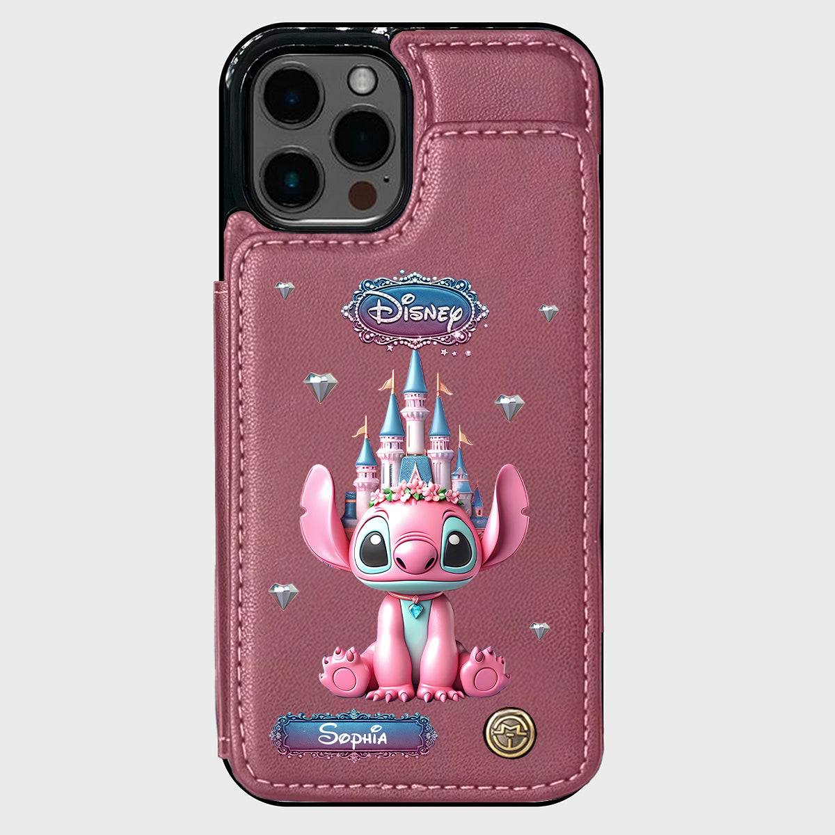 Blue Ohana - Personalized Ohana Wallet Phone Case