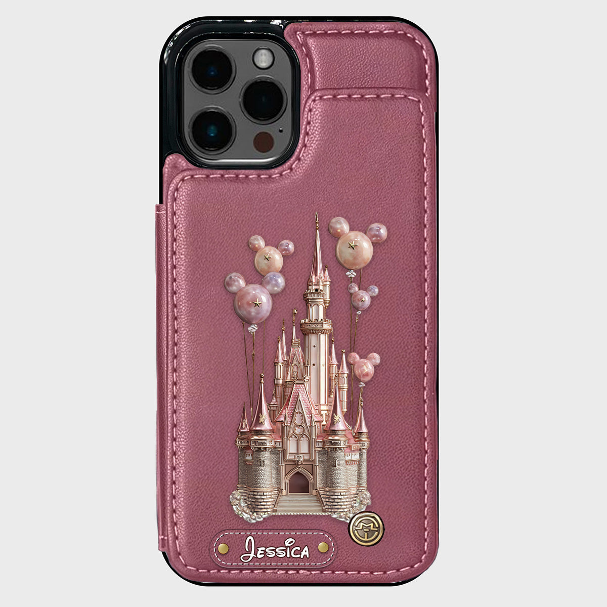Believe In Magic - Personalized Mouse Wallet Phone Case