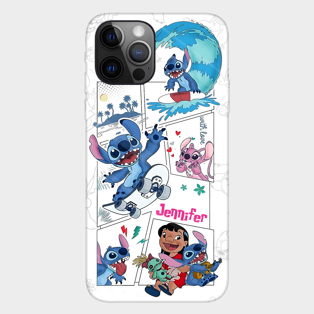 Cartoon Ohana - Personalized Ohana Full Print Phone Case