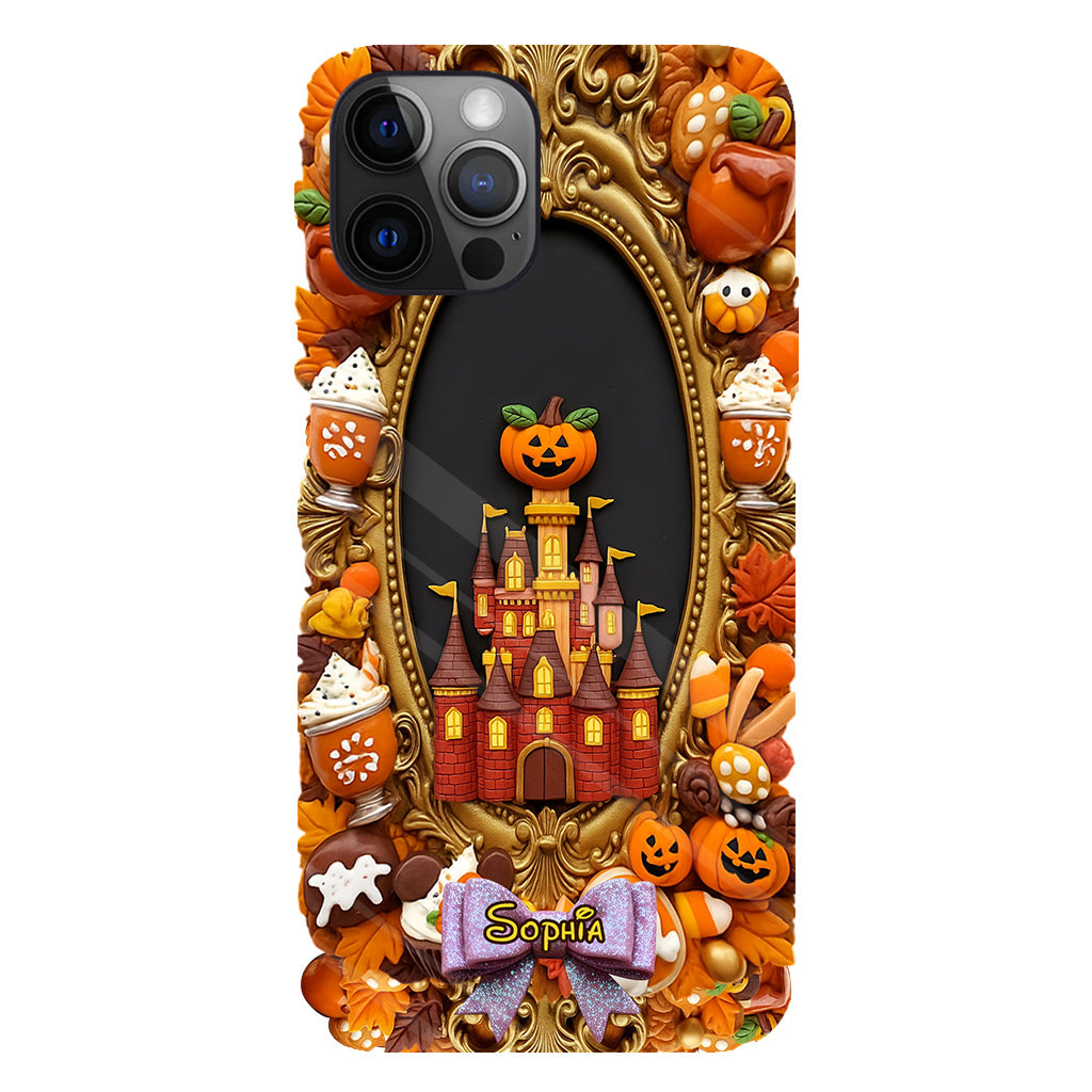 Autumn Castle - Personalized Mouse Full Print Phone Case