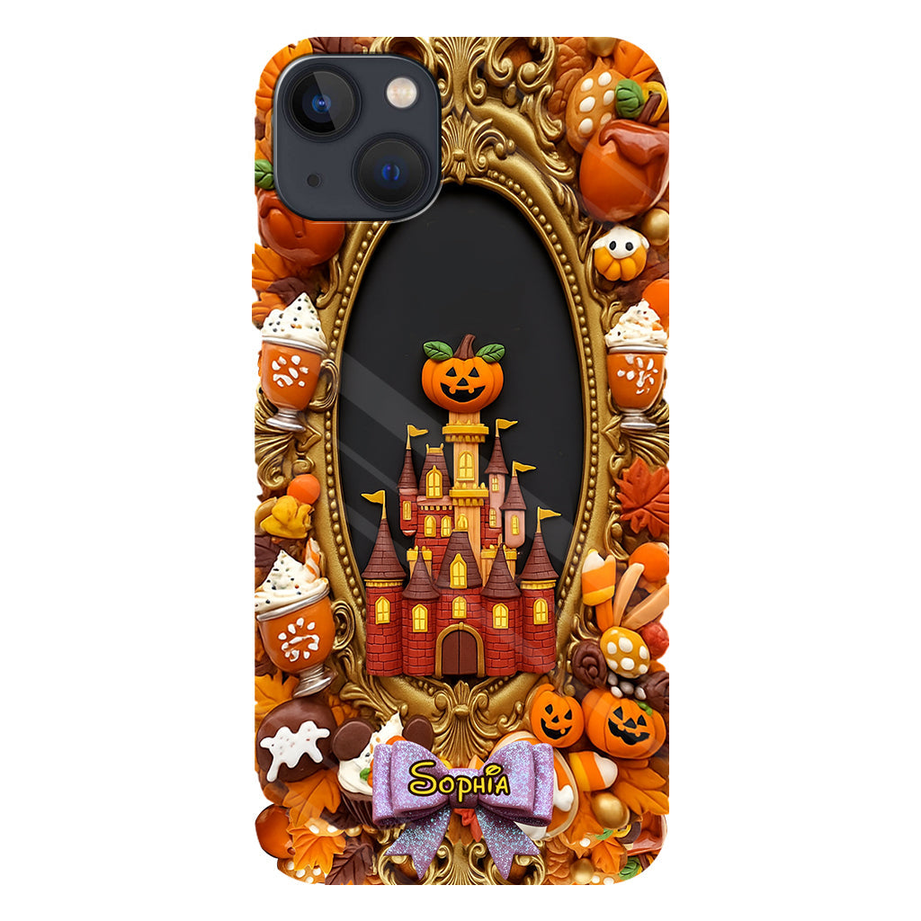 Autumn Castle - Personalized Mouse Full Print Phone Case