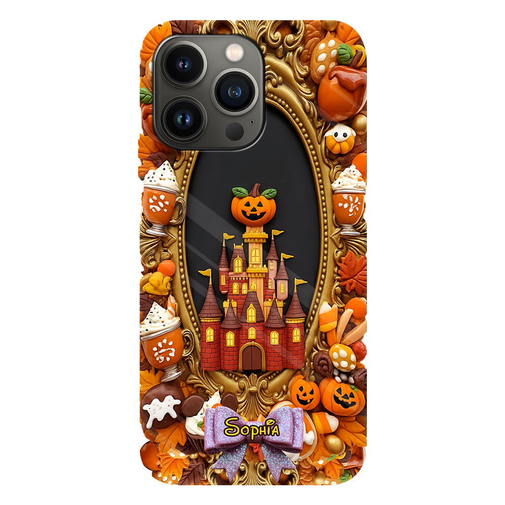 Autumn Castle - Personalized Mouse Full Print Phone Case
