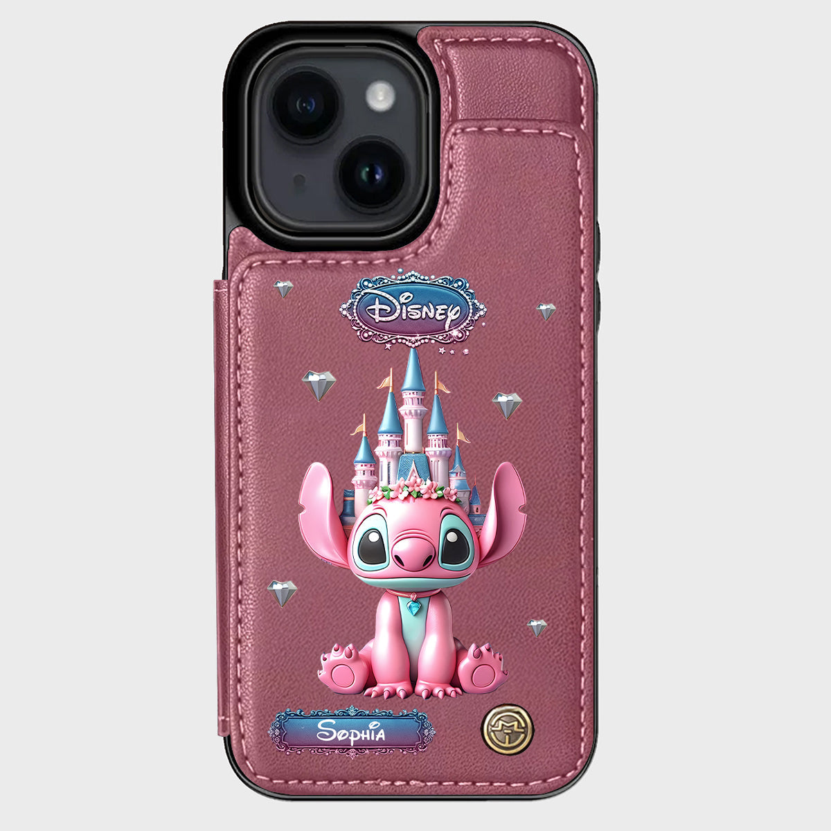 Blue Ohana - Personalized Ohana Wallet Phone Case