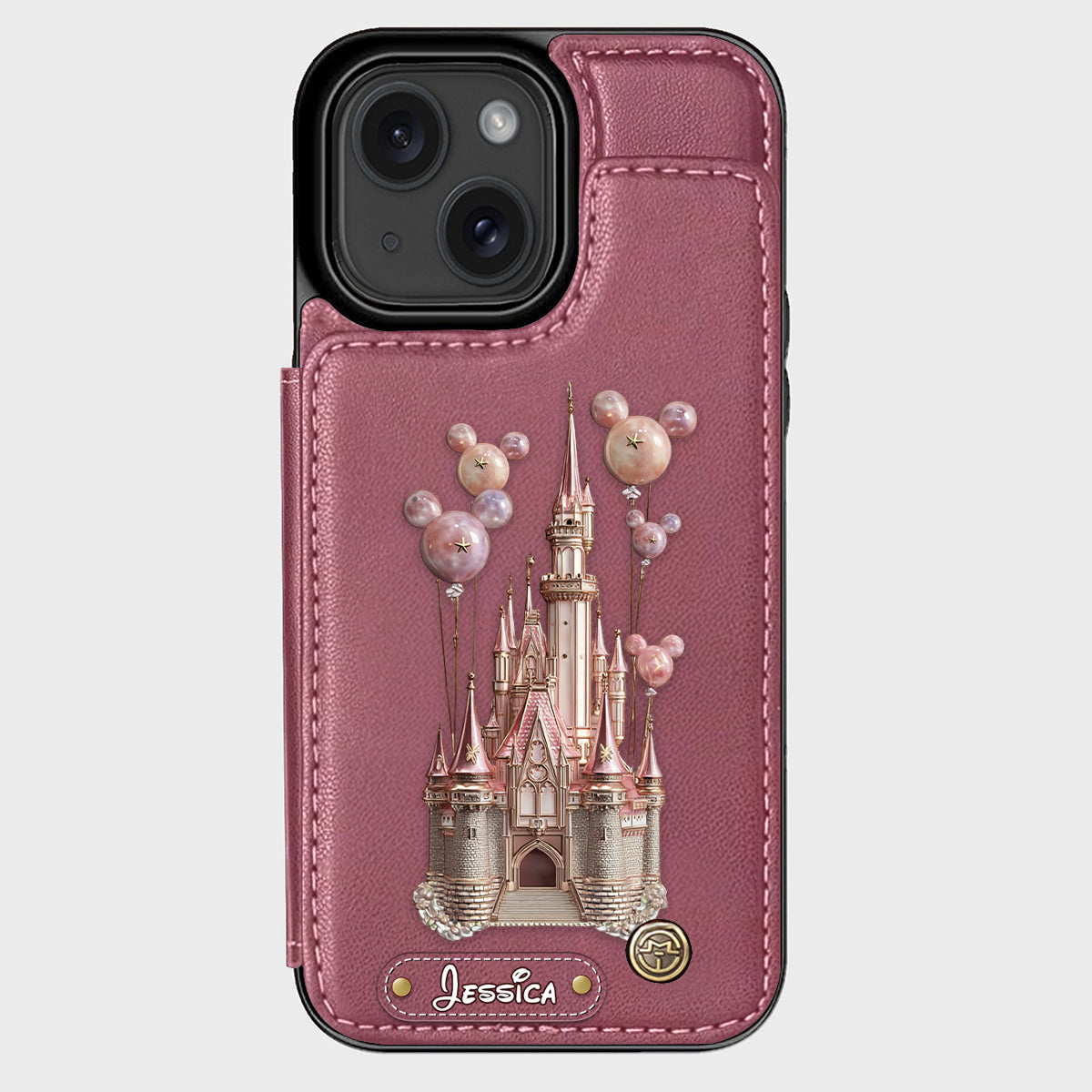 Believe In Magic - Personalized Mouse Wallet Phone Case