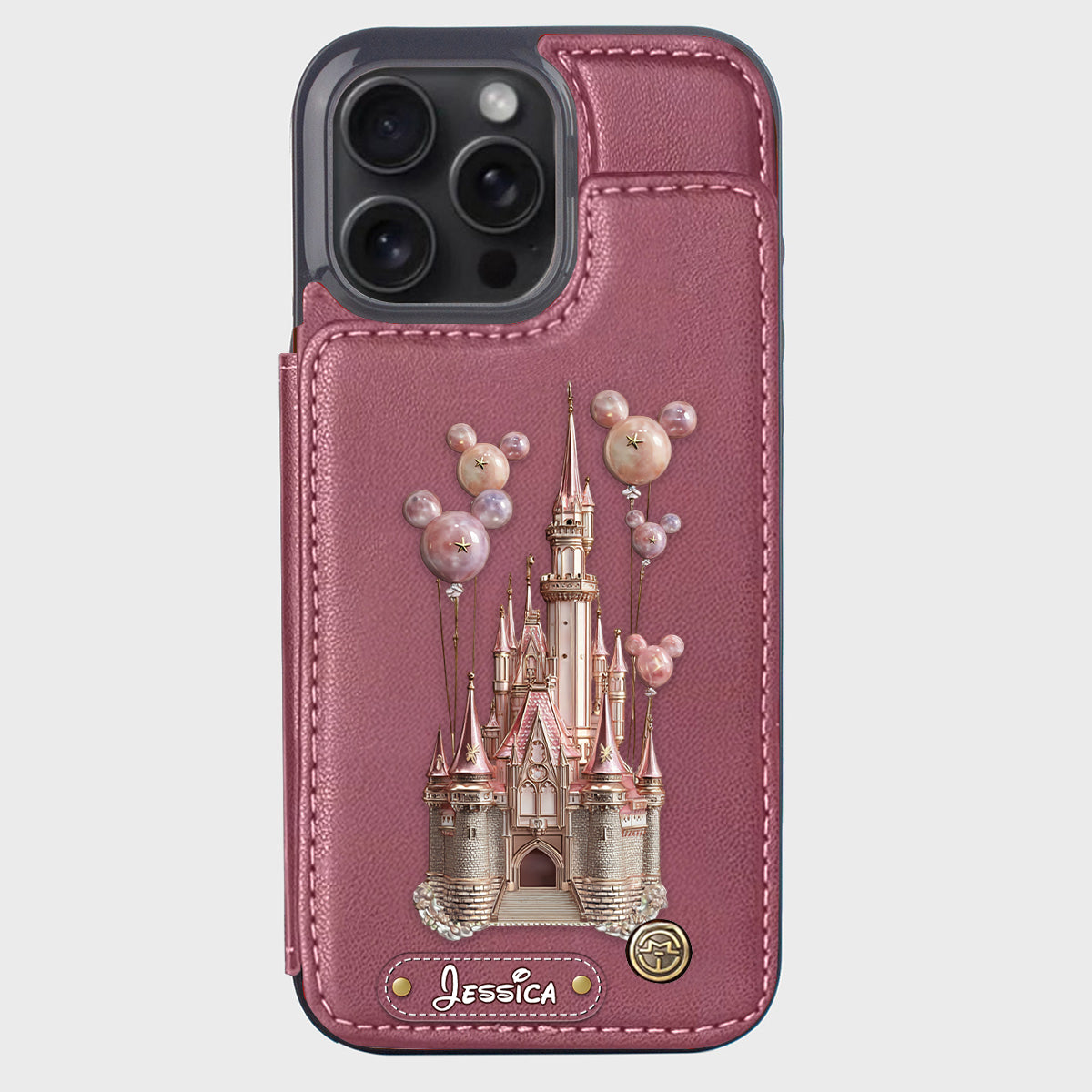 Believe In Magic - Personalized Mouse Wallet Phone Case