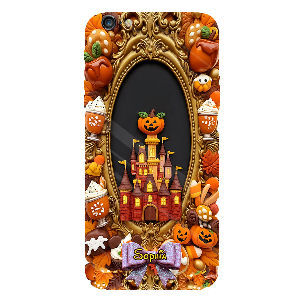 Autumn Castle - Personalized Mouse Full Print Phone Case
