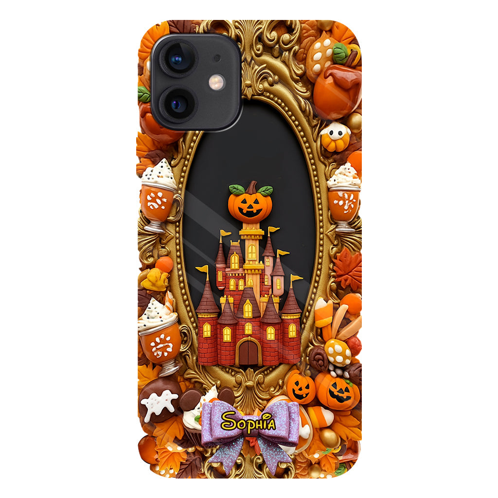 Autumn Castle - Personalized Mouse Full Print Phone Case