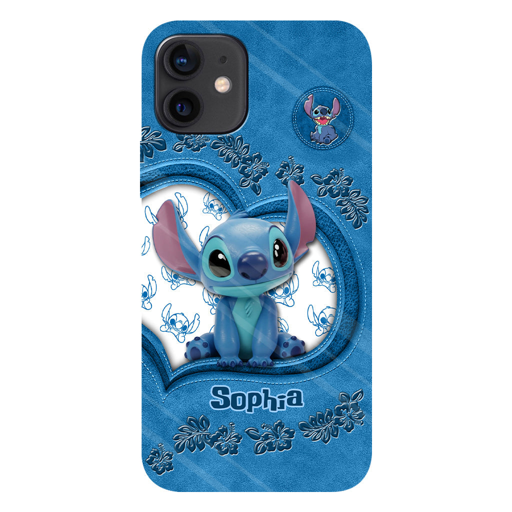 Blue Ohana - Personalized Ohana Full Print Phone Case
