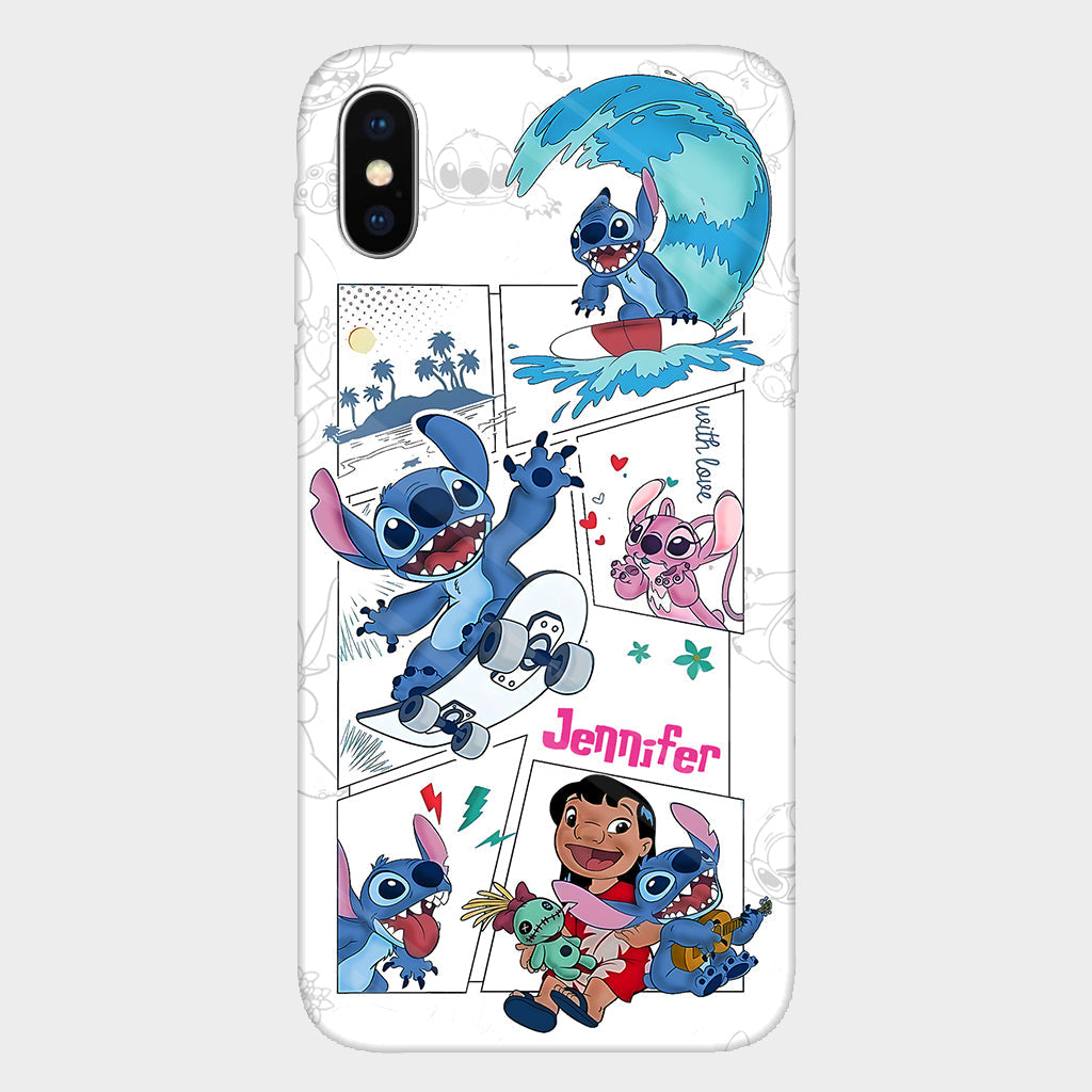 Cartoon Ohana - Personalized Ohana Full Print Phone Case