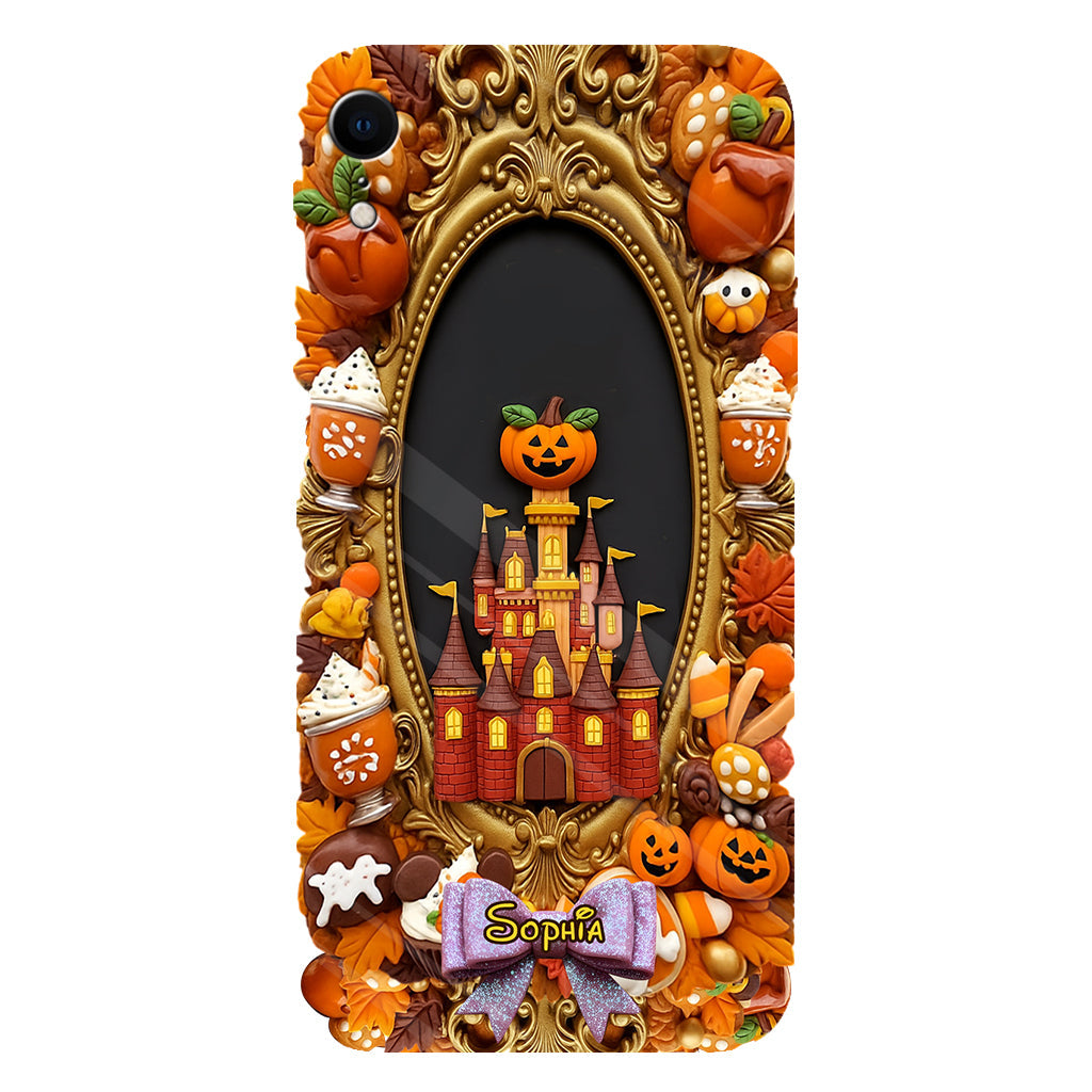 Autumn Castle - Personalized Mouse Full Print Phone Case