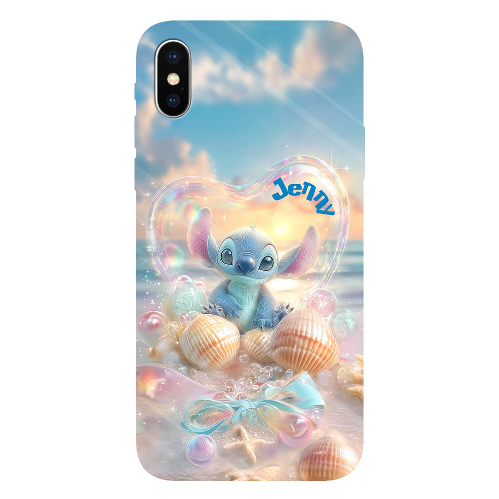 Blue Ohana Summer Vibes - Personalized Ohana Full Print Phone Case