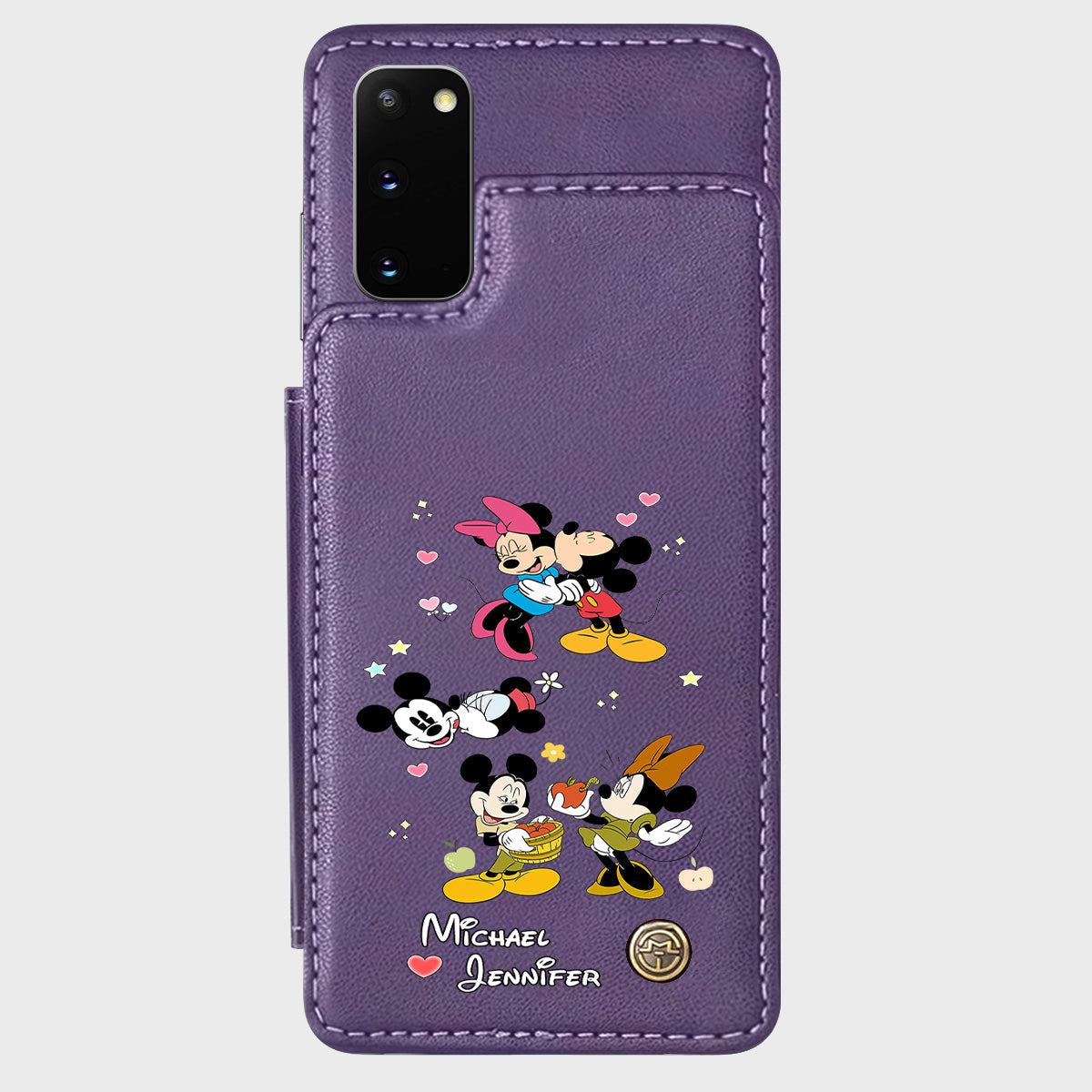 Big Ears Duo - Personalized Mouse Wallet Phone Case