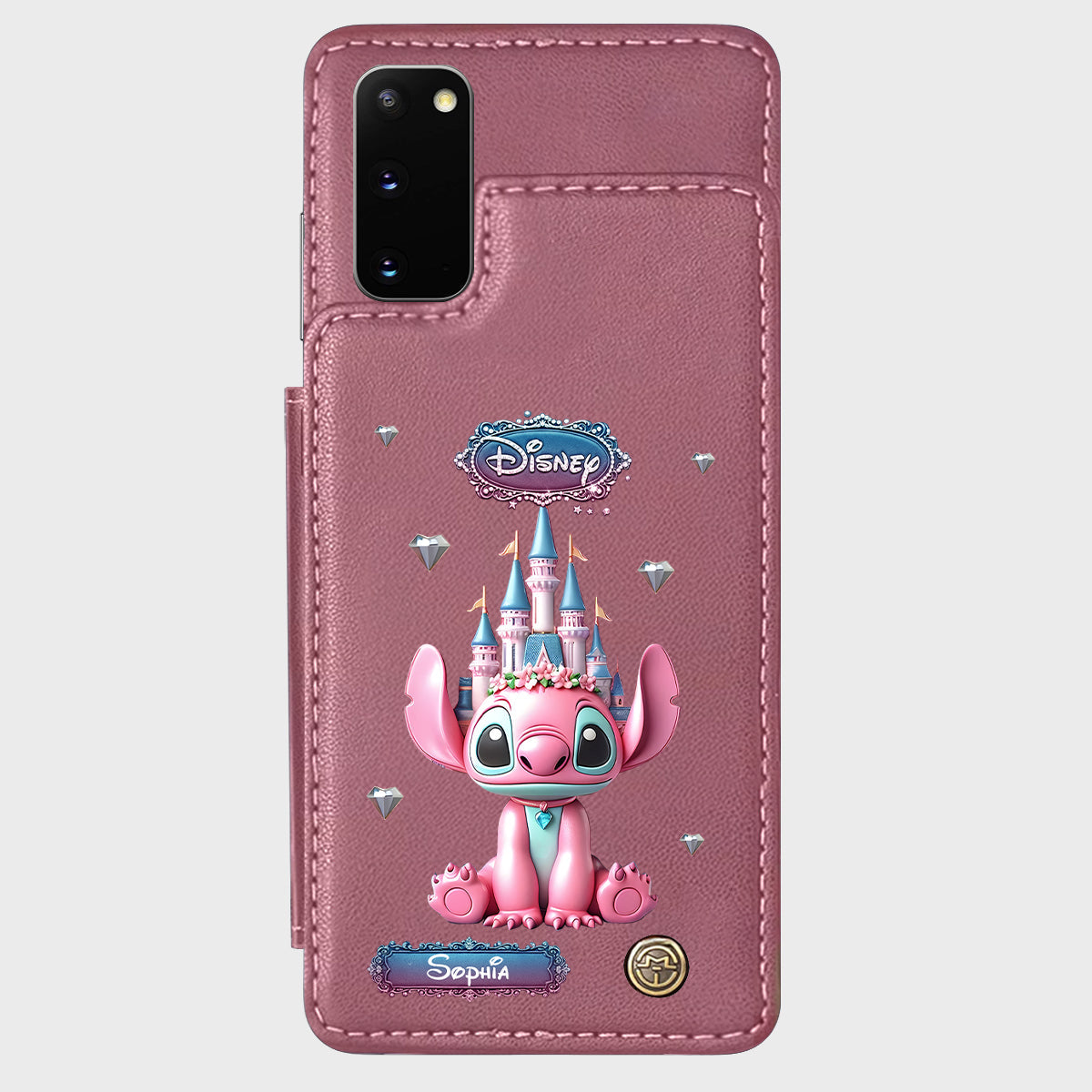 Blue Ohana - Personalized Ohana Wallet Phone Case
