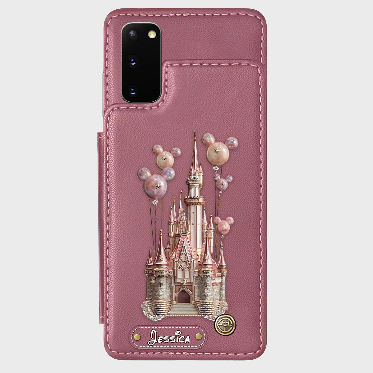 Believe In Magic - Personalized Mouse Wallet Phone Case